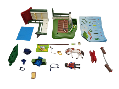 Playmobil Bundle Pferdepflege Set von 24 Figuren & Zubehör