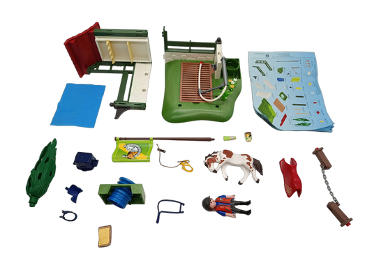 Playmobil Bundle Pferdepflege Set von 24 Figuren & Zubehör