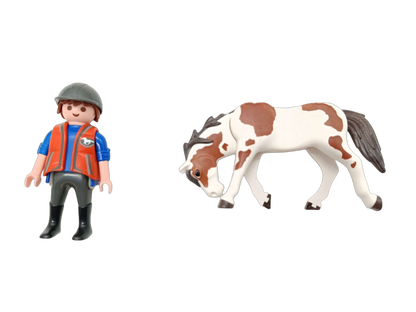 Playmobil Bundle Pferdepflege Set von 24 Figuren & Zubehör