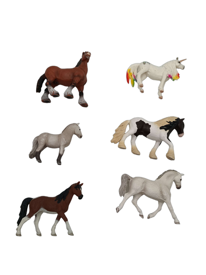 Schleich Tiere Bundle Pferde & Fohlen großes Set Einhorn