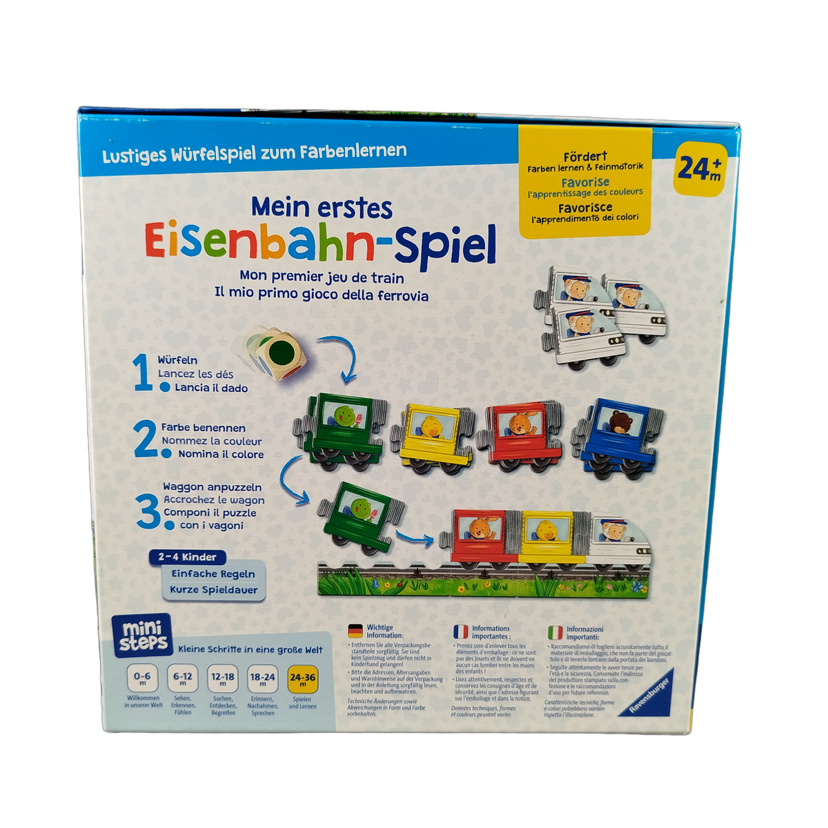 Ravensburger ministeps Mein erstes Eisenbahn-Spiel, Kinderspiel
