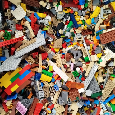 Konvolut LEGO ca. 3,4 kg Steine