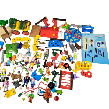 Playmobil Bundle Zoo & Reiterhof 3145 5568 Figuren & Tiere