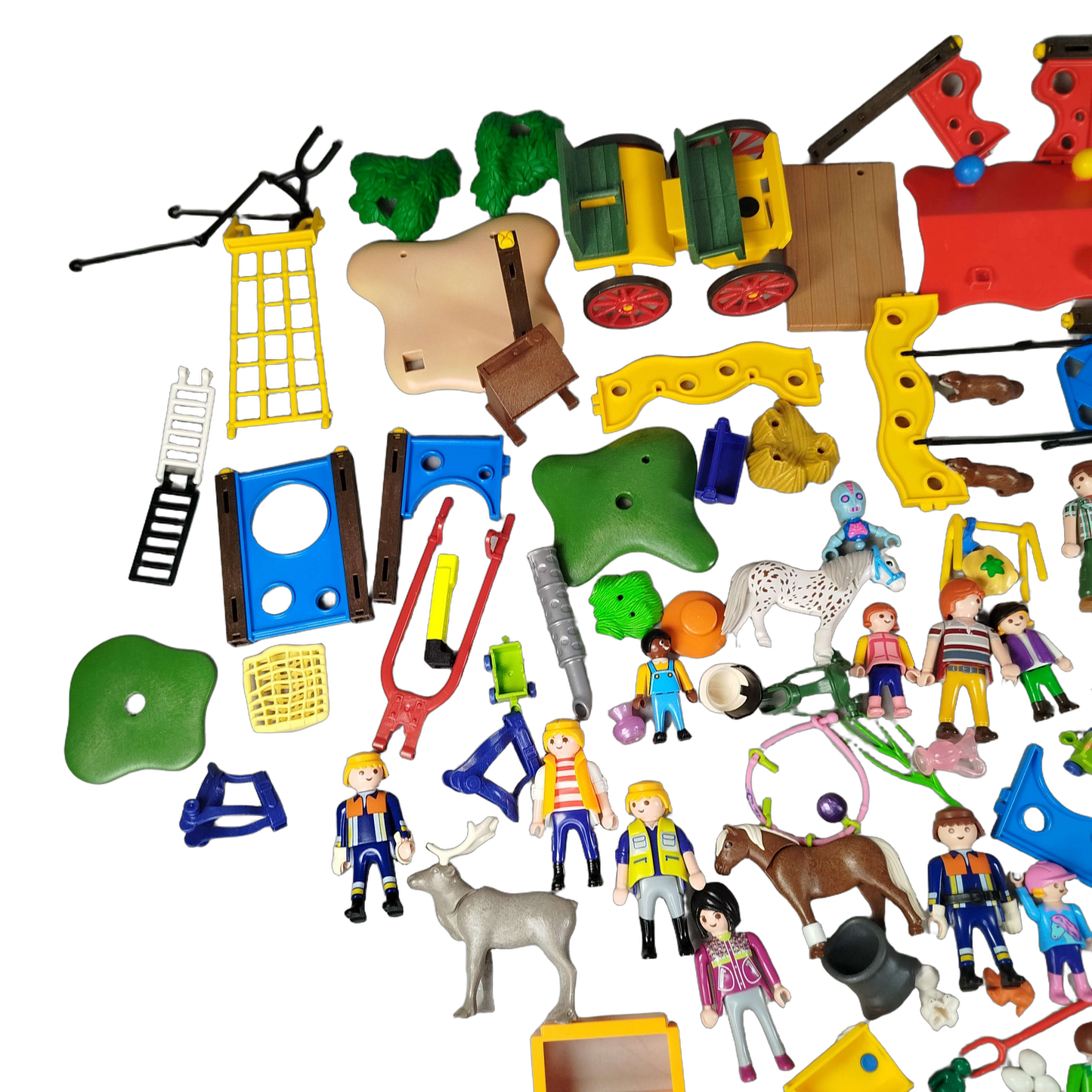 Playmobil Bundle Zoo & Reiterhof 3145 5568 Figuren & Tiere