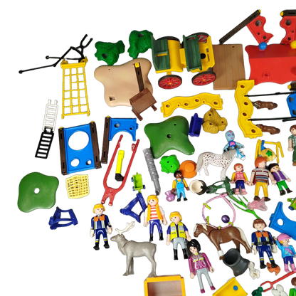 Playmobil Bundle Zoo & Reiterhof 3145 5568 Figuren & Tiere