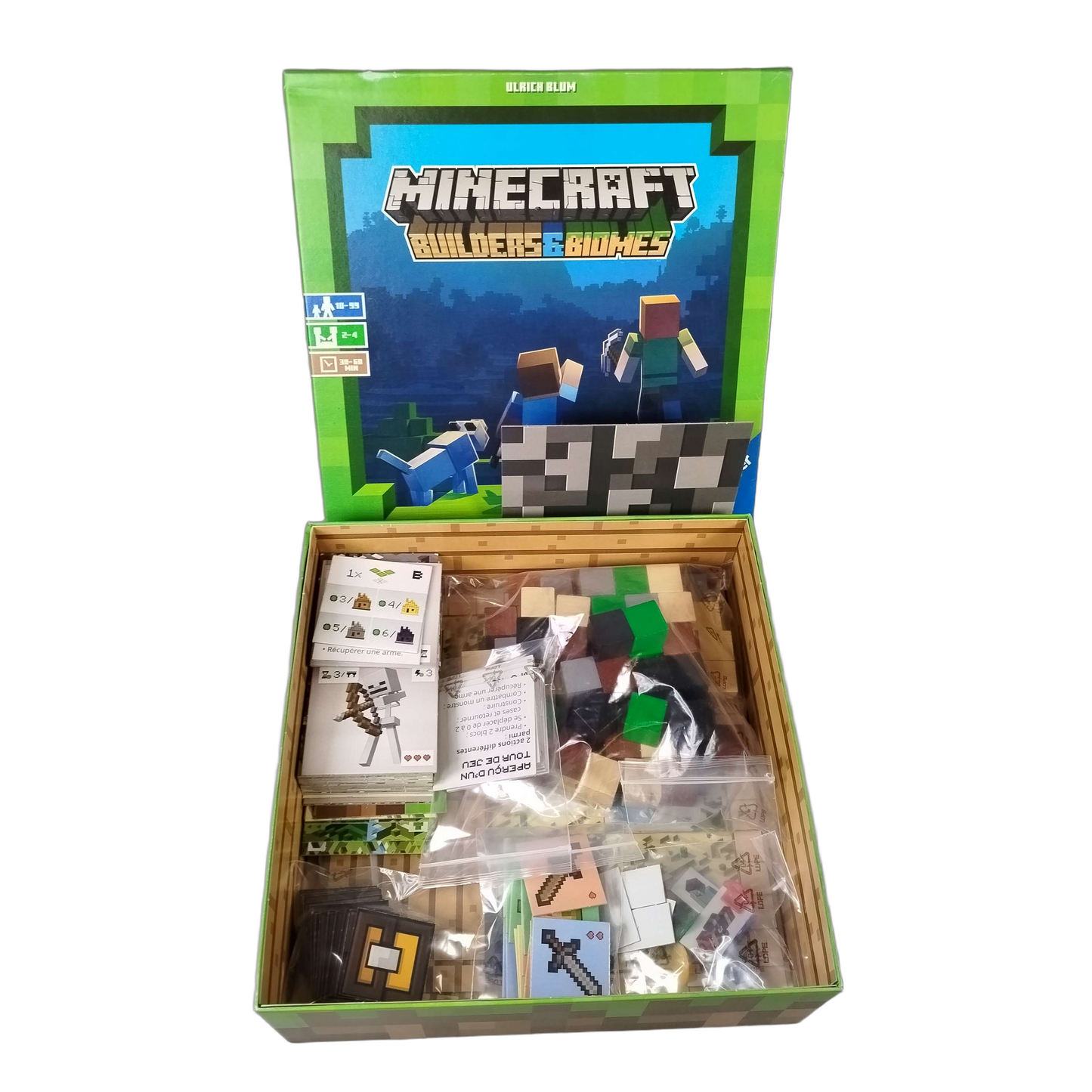 Ravensburger Minecraft: Builders & Biomes Brettspiel