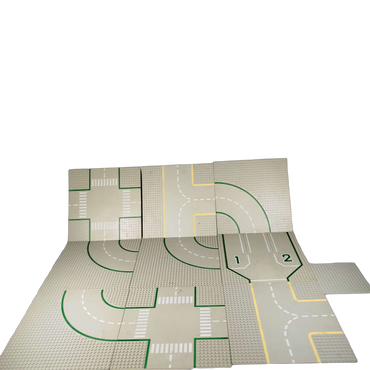 LEGO Bundle Straßenplatten 609p01 9x 32x32 Systemplatten
