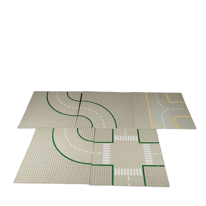 LEGO Bundle Straßenplatten 609p01 9x 32x32 Systemplatten