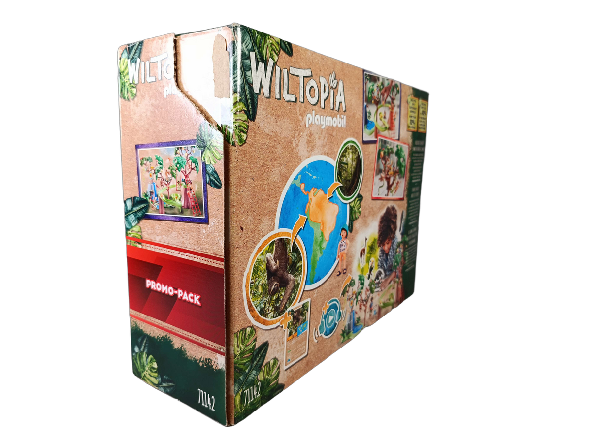 Playmobil Wiltopia 71142 Dschungel-Spielplatz Spielset mit Tieren