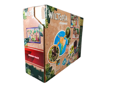 Playmobil Wiltopia 71142 Dschungel-Spielplatz Spielset mit Tieren