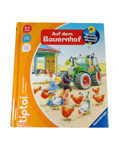 Ravensburger tiptoi Wieso Weshalb Warum Bauernhof Lernbuch