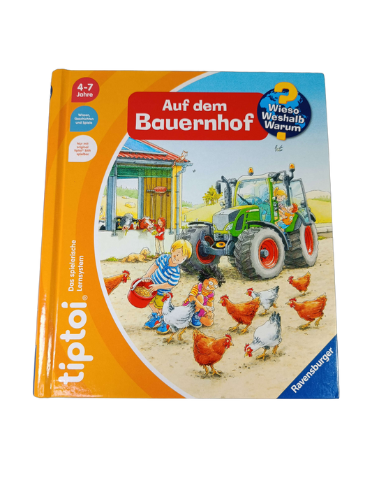 Ravensburger tiptoi Wieso Weshalb Warum Bauernhof Lernbuch