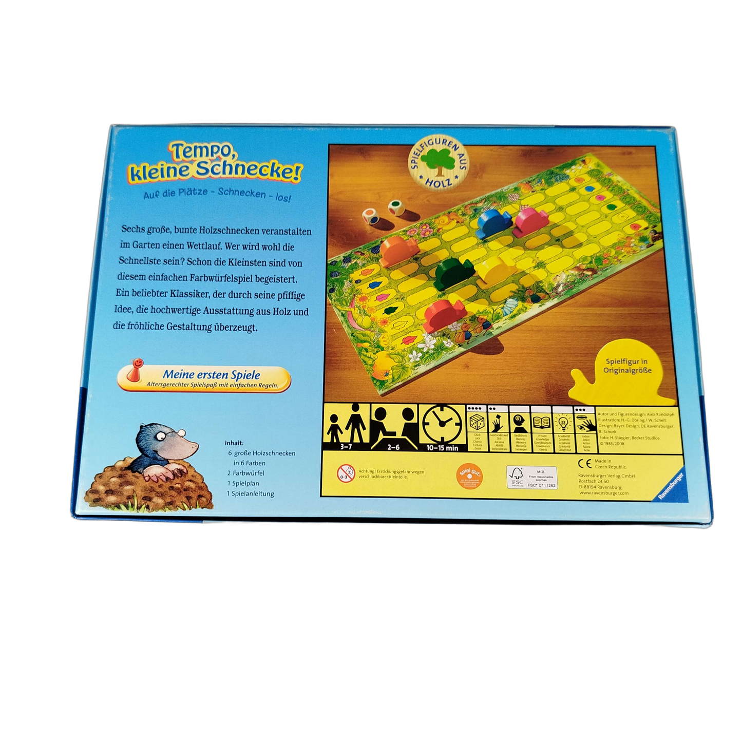 Ravensburger Tempo kleine Schnecke Spiel