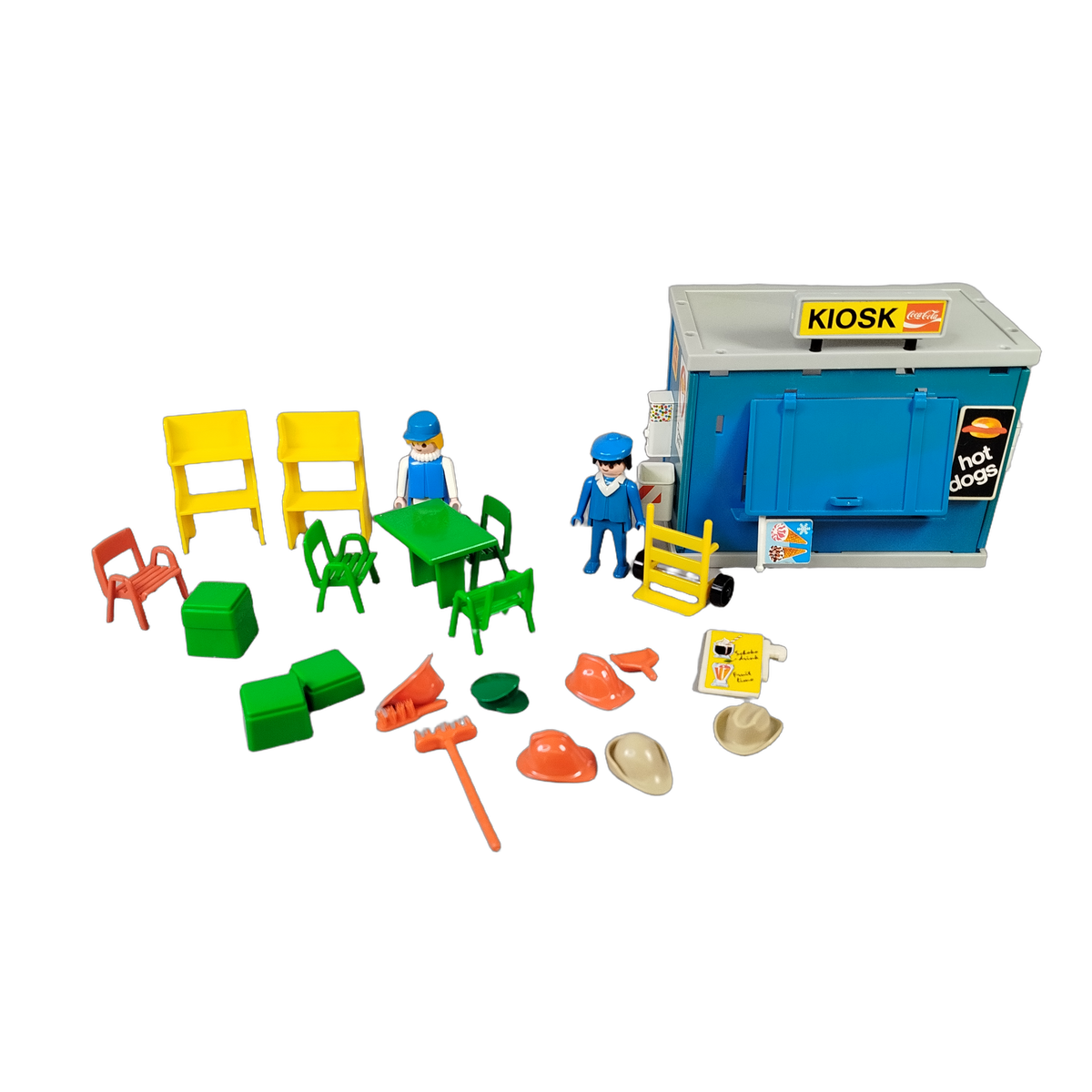 Playmobil Kiosk Set mit Figuren & Zubehör