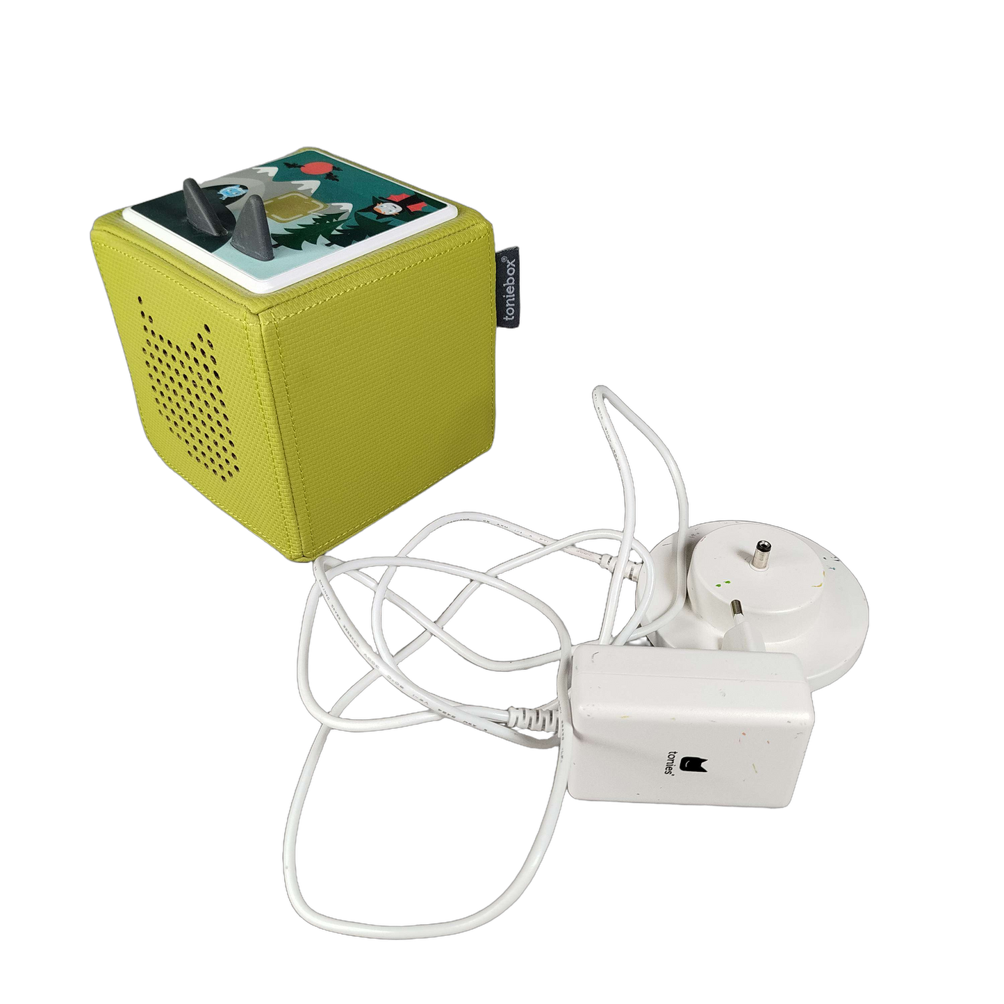 Tonies Toniebox Set mit Ladestation Grün