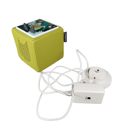 Tonies Toniebox Set mit Ladestation Grün