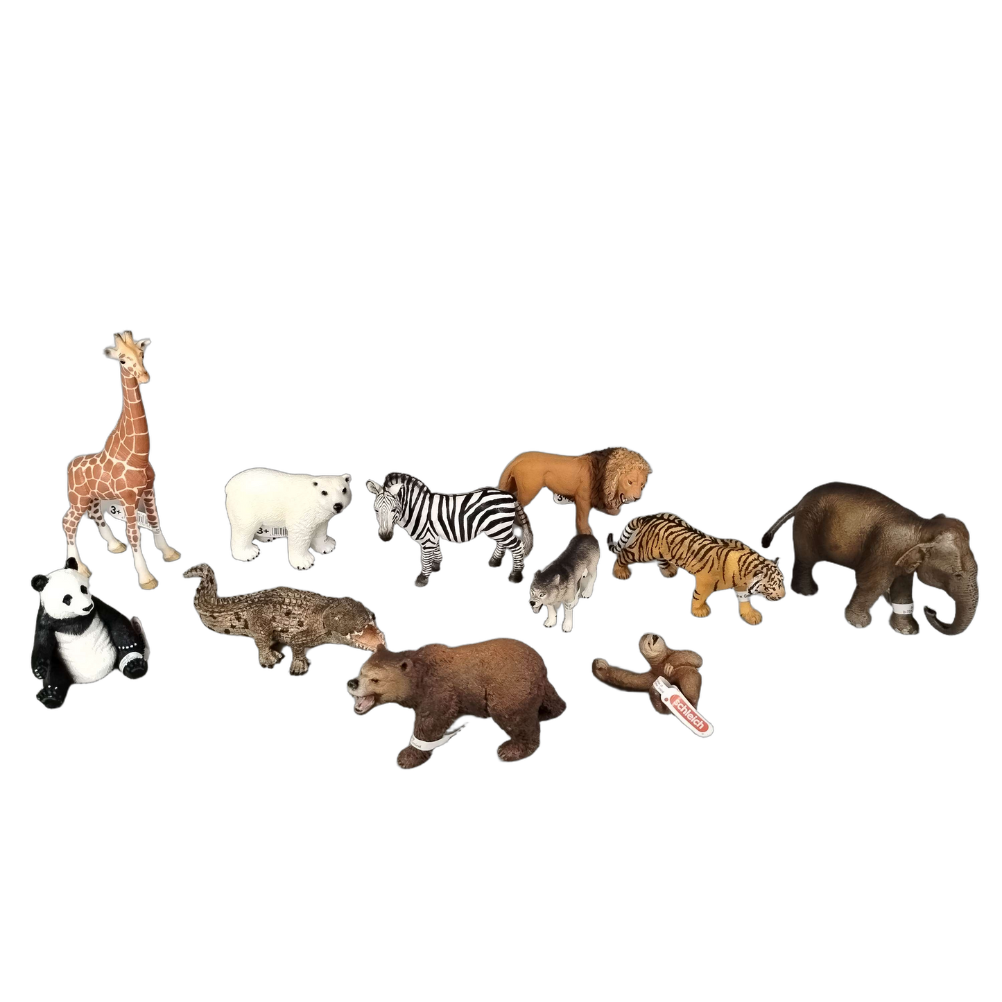 Schleich Tiere Bundle Safari 12 Teile Tierfiguren