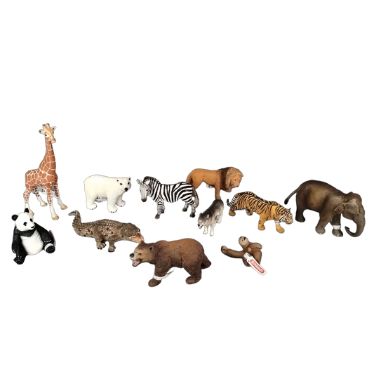 Schleich Tiere Bundle Safari 12 Teile Tierfiguren
