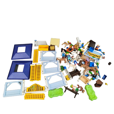Playmobil Bundle Bauernhof Pferde & Figuren