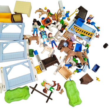 Playmobil Bundle Bauernhof Pferde & Figuren
