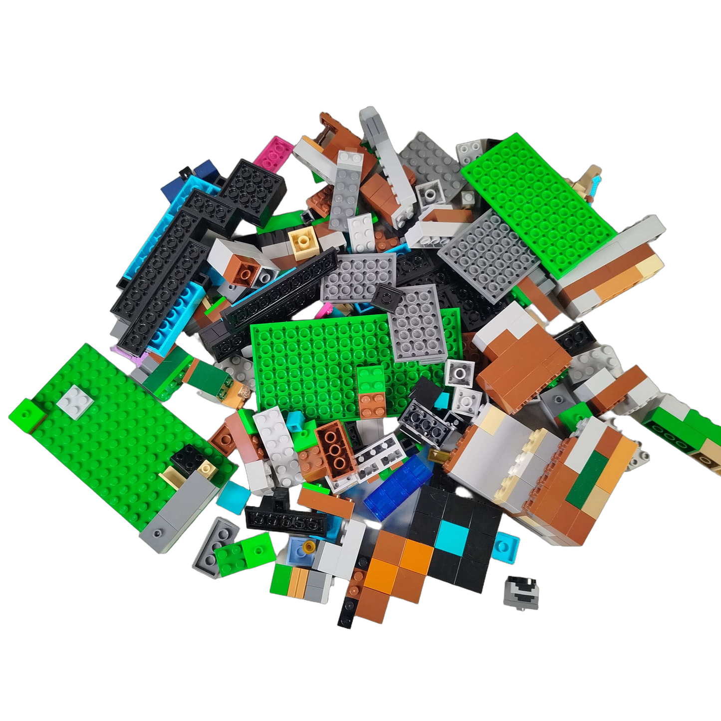 Konvolut LEGO Bausteine & Minifigur ca. 0,57 kg, ab 6 7 8 Jahre