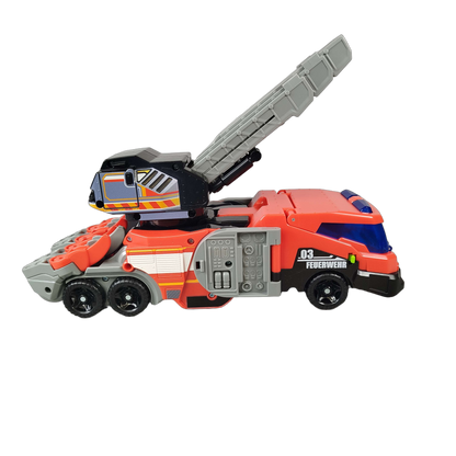 VTech Transformierendes Feuerwehrauto zu Dino-Roboter Spielzeug