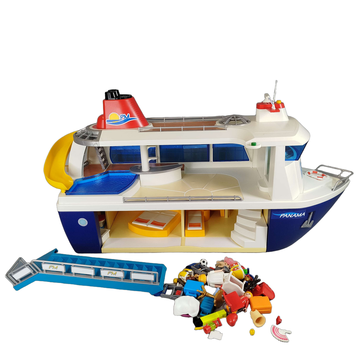Playmobil 6978 Kreuzfahrtschiff Panama mit Figuren & Zubehör