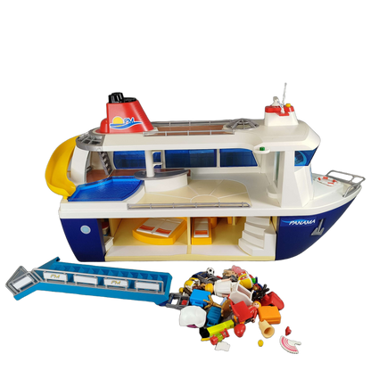Playmobil 6978 Kreuzfahrtschiff Panama mit Figuren & Zubehör