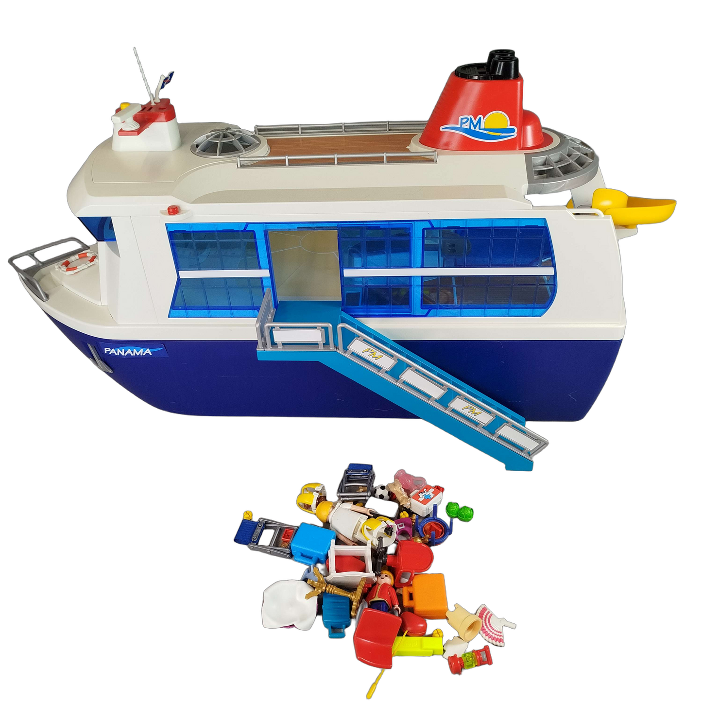 Playmobil 6978 Kreuzfahrtschiff Panama mit Figuren & Zubehör