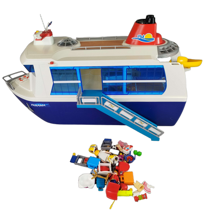 Playmobil 6978 Kreuzfahrtschiff Panama mit Figuren & Zubehör
