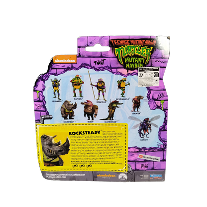 Playmates Toys Rocksteady #83280/#83298 Actionfigur, Neuwertig