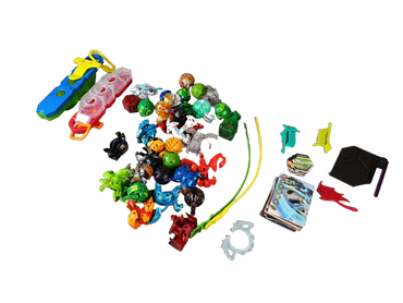 Spin Master Bundle Bakugan großes Set Kugeln & Launcher & Zubehör