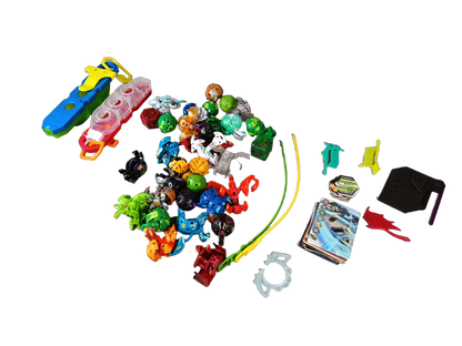 Spin Master Bundle Bakugan großes Set Kugeln & Launcher & Zubehör