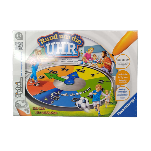 Ravensburger TipToi Rund um die Uhr Buch 00736 Neu