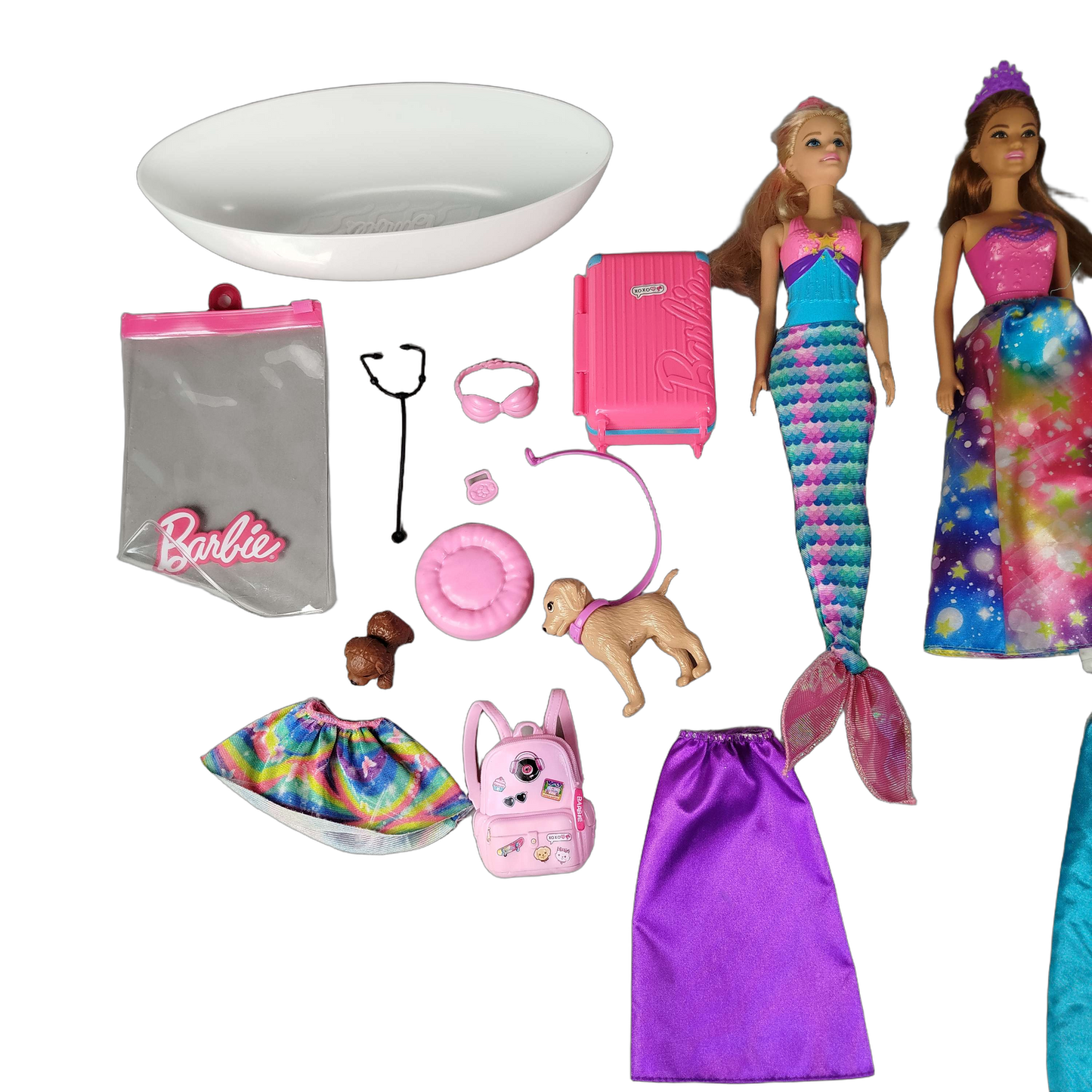 Barbie Bundle Set von 4 Modepuppen