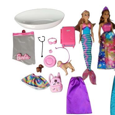 Barbie Bundle Set von 4 Modepuppen