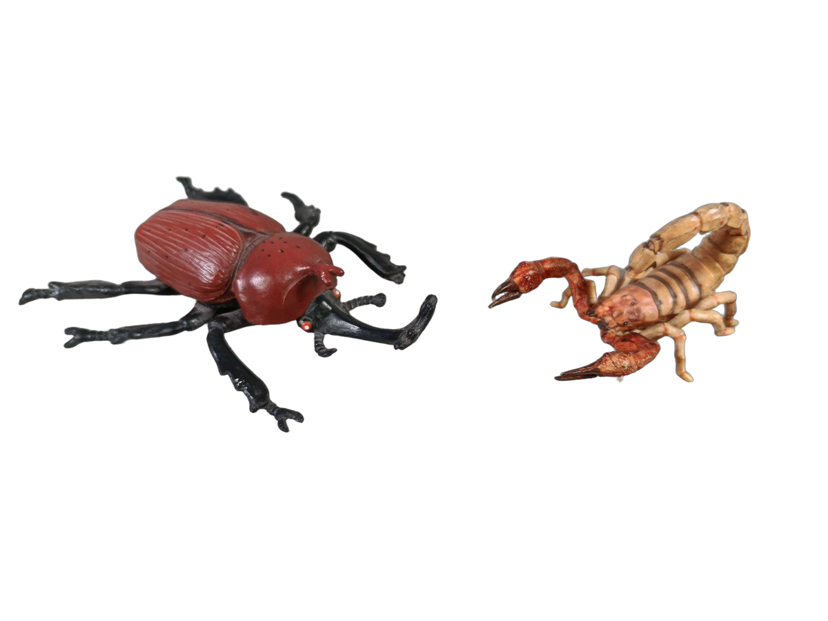 Bundle Tiere & Insekten Schlange Krokodil Set von 9 Figuren
