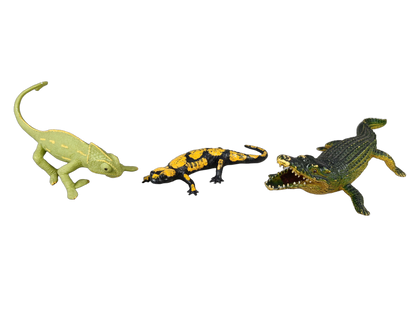 Bundle Tiere & Insekten Schlange Krokodil Set von 9 Figuren