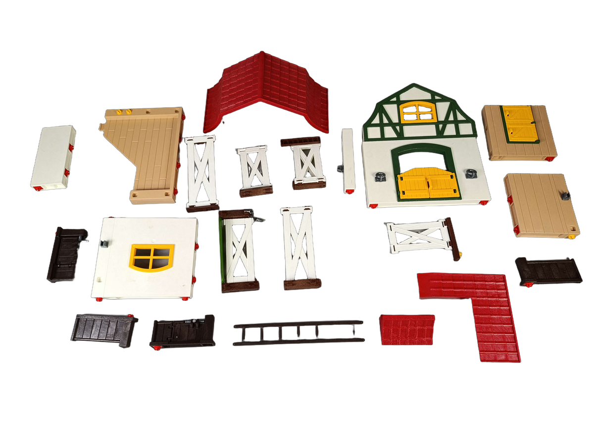 Playmobil Reitstall mit Paddock 7696 Spielset mit Zubehör