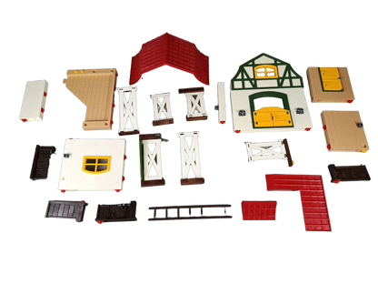 Playmobil Reitstall mit Paddock 7696 Spielset mit Zubehör