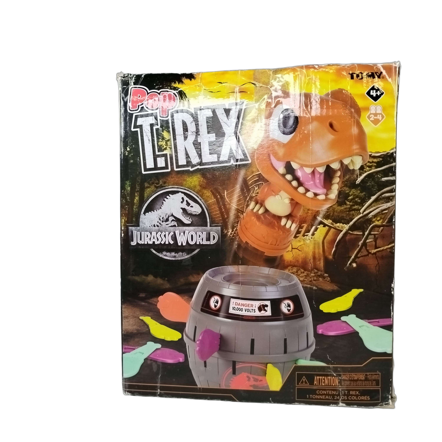 TOMY Pop Up T-Rex Geschicklichkeitsspiel