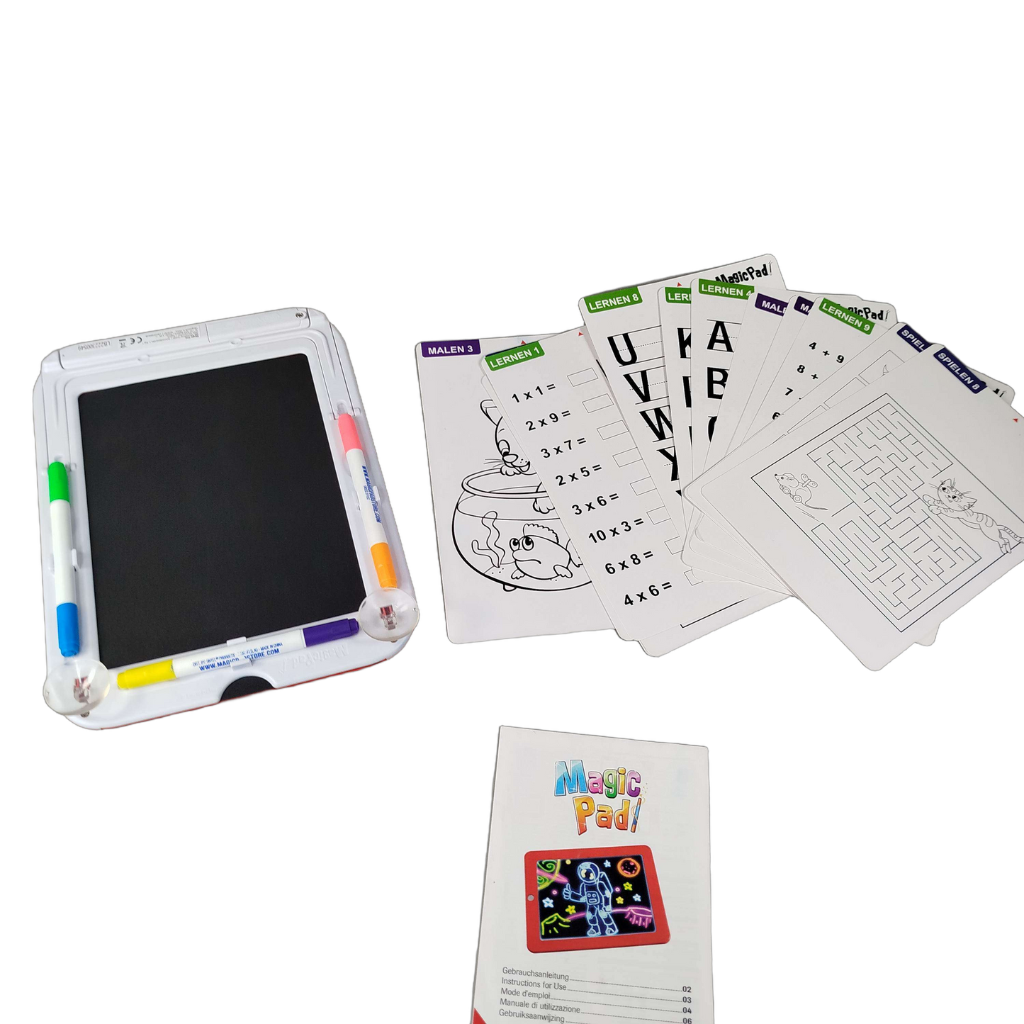 MediaShop Magic Pad Zeichen-Tablet mit Leuchtfunktion