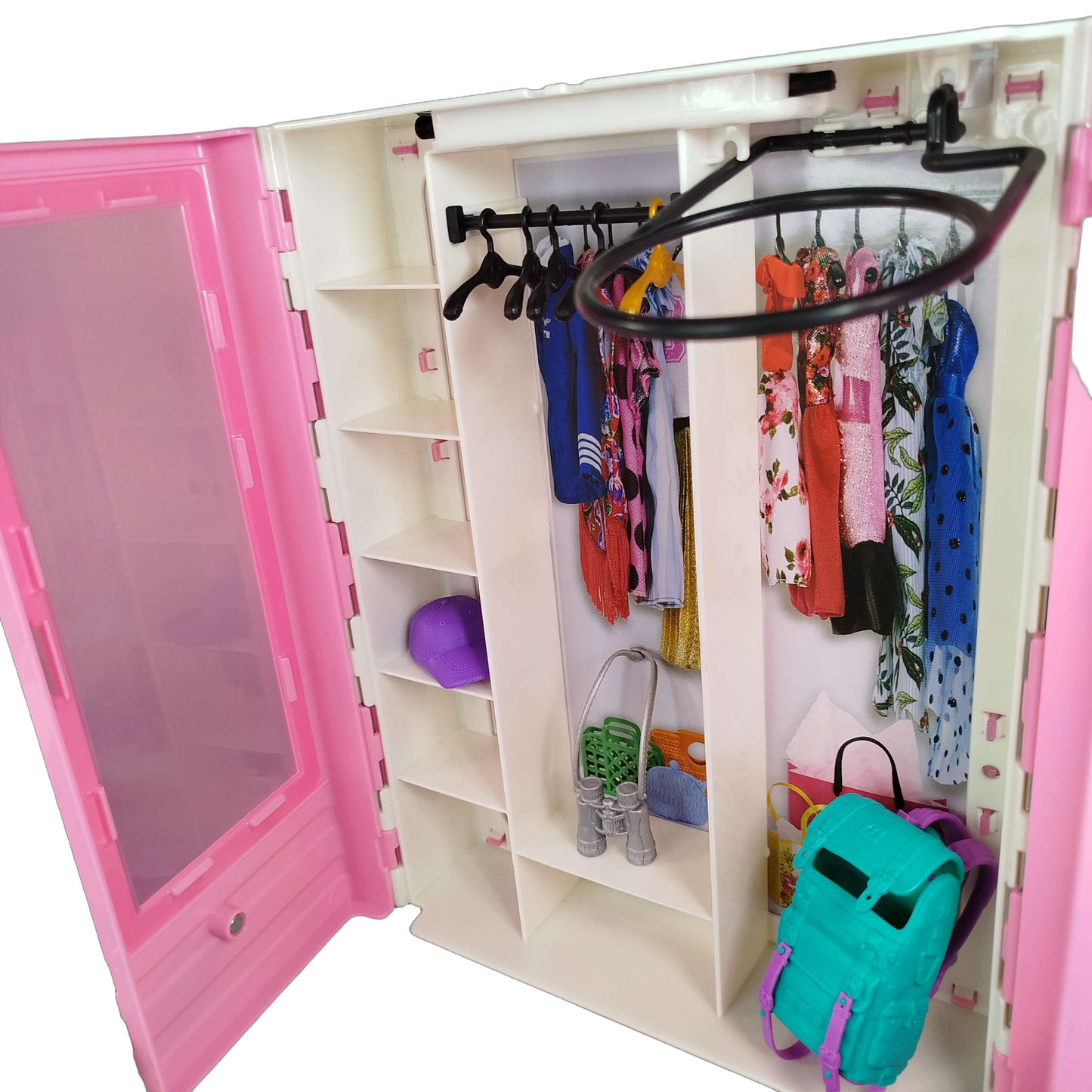Mattel Bundle Barbie Cabrio & Schrank