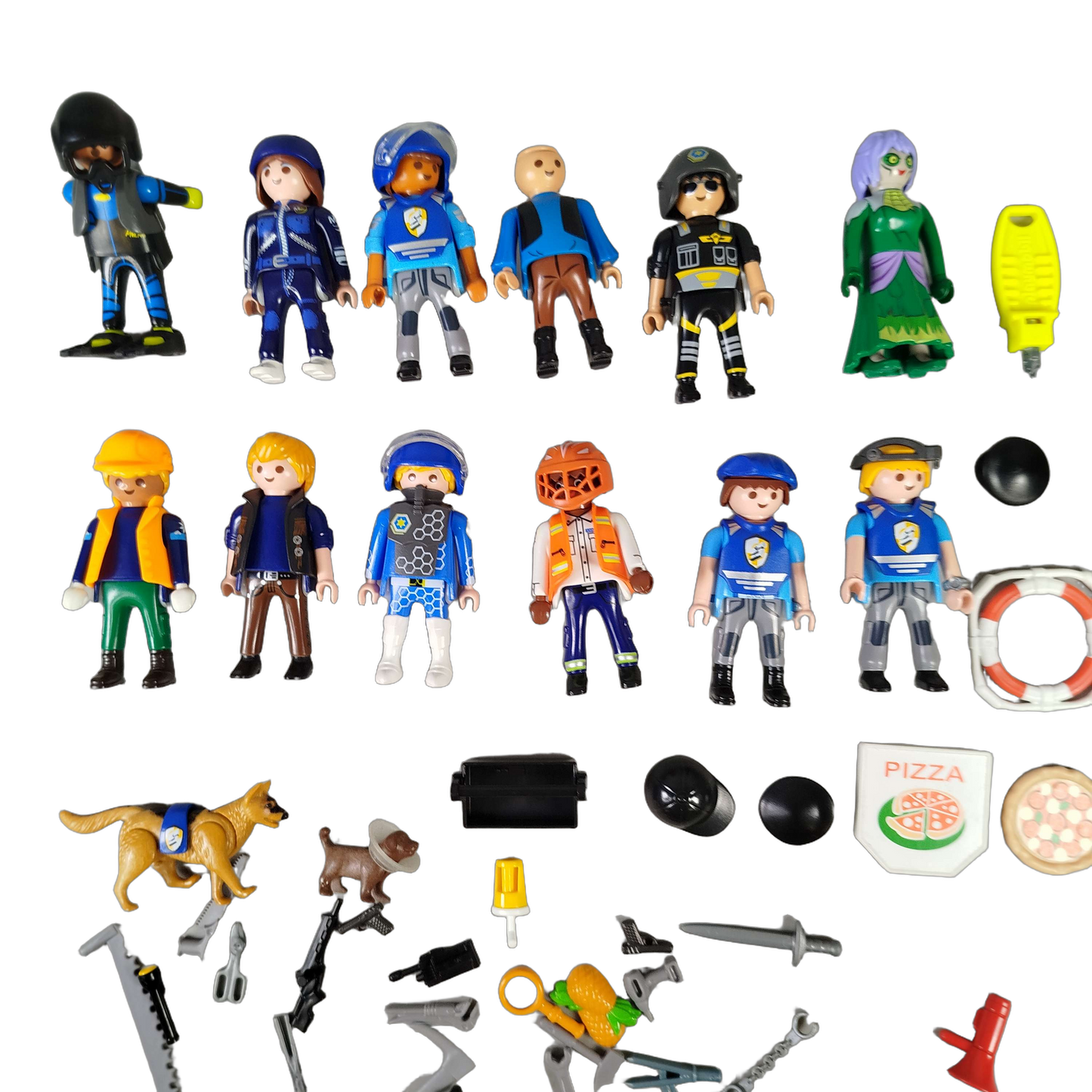 Playmobil Bundle Polizei Figuren, Tiere & Zubehör Pferd & Hunde