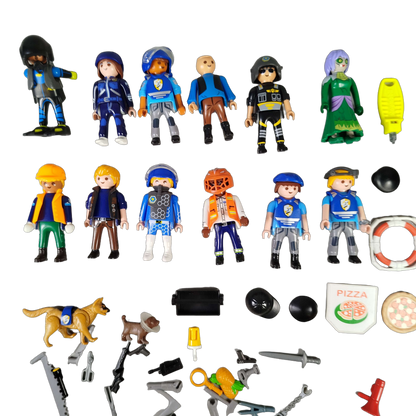 Playmobil Bundle Polizei Figuren, Tiere & Zubehör Pferd & Hunde