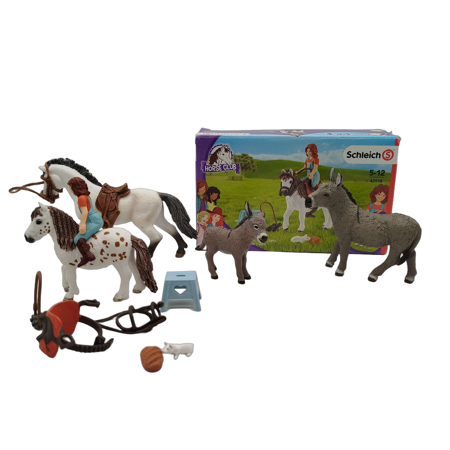 Schleich Bundle Horse Club 42518 Pferde & Reiter