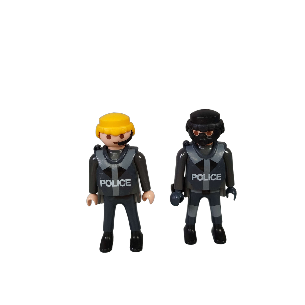 Playmobil Bundle Polizei 5176 6921 großes Set Helikopter & Figuren