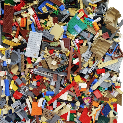 Konvolut LEGO ca. 3,2 kg Bausteine & Teile