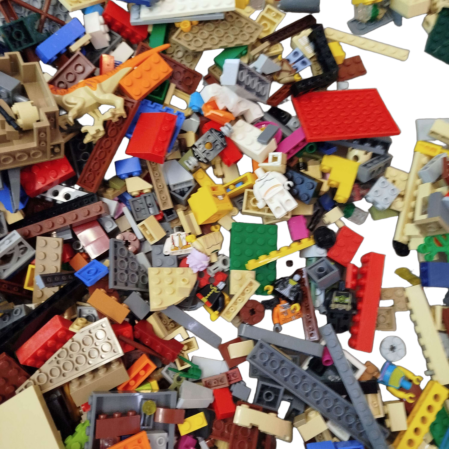 Konvolut LEGO ca. 3,2 kg Bausteine & Teile