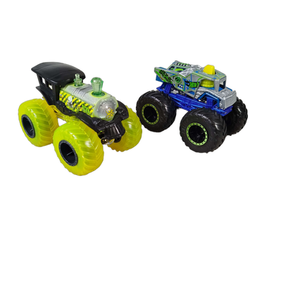 Hot Wheels & Mattel Bundle Monstertrucks Set von 6 Modellautos